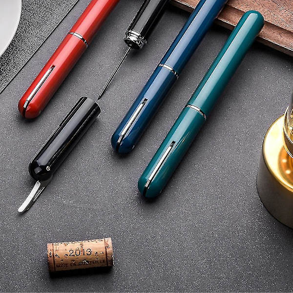 Lufttrycksvinöppnare Portable Travel Corkscrew Handheld Wine