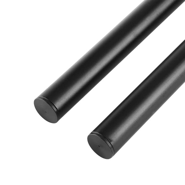 Universal 7 8 tommer 300 mm Motorcykelstyr Clip On Udskiftningstilbehør Sort