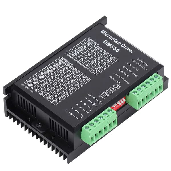 Digital Microstep Driver til 57 86 NEMA23 NEMA34 Steppermotor Controller 2-faset 5.6A DM556