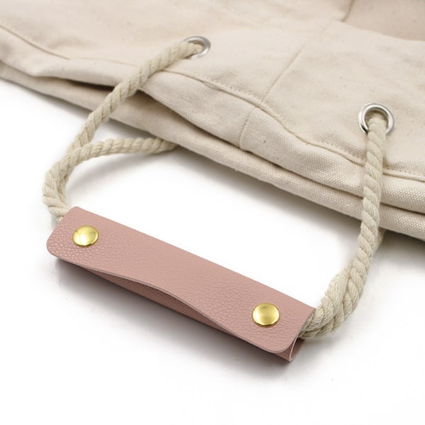 Remresistenta läderkuddar Anti-stryp design Pink 2 pcs