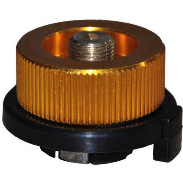 Styck liten campingspisadapter, gascylinderadapter, gasventilpatron munstycksadapter för gasspis, campingspis