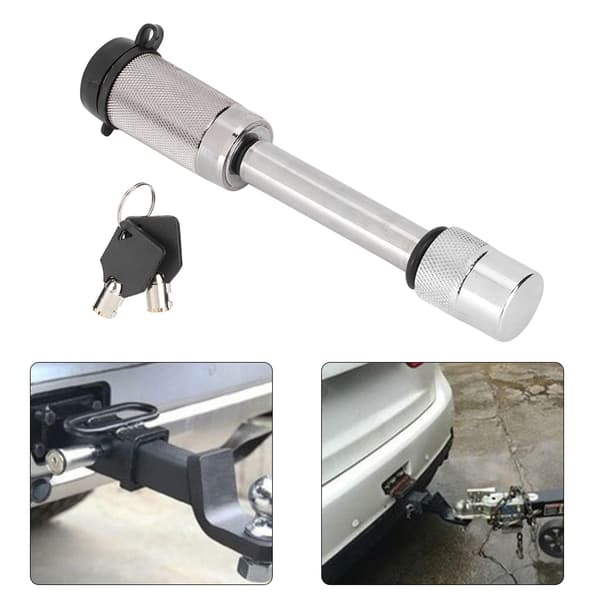Dragkrokslås Stöldskydd Rostsäker Kopparlåscylinder för Bilsläp