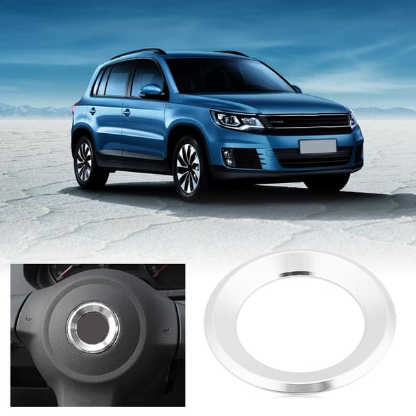 Rat Ring Cover Trim til Bilrat til Octavia A7 A5 Rapid Fabia Superb 2012‑2016 Sølv