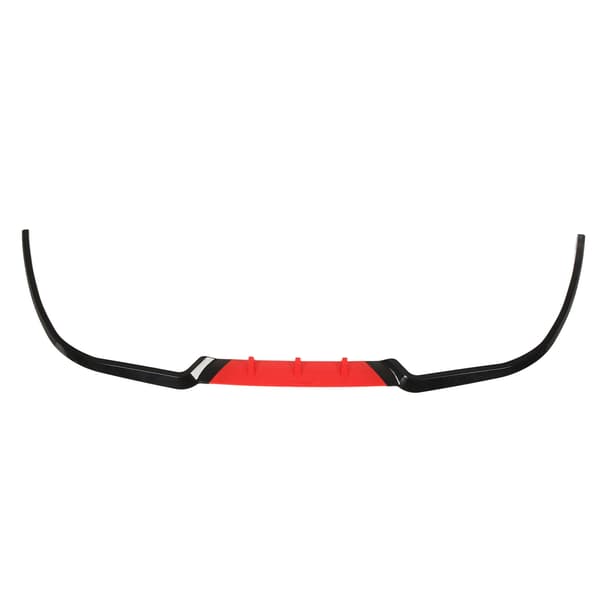 3ST Front Bumper Splitter Lip Spoiler Universal Passform A3 A4 A6 Rød
