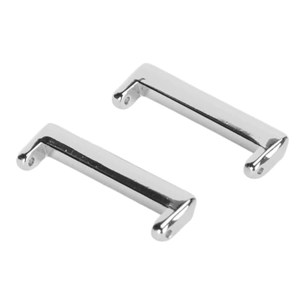 2. Metal Urrem Connector Enkelt Elegant Erstatning til FIT 2 20mm Indvendig Diameter Sølv