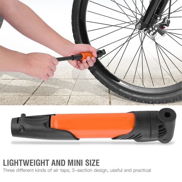 DUUTI Portabel Kompakt Cykelpump Hållbart Rammonteringskit Orange
