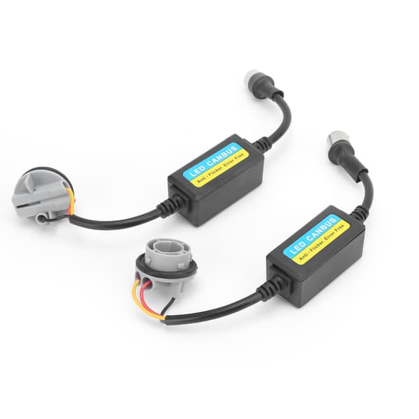 1157 LED Decoder 5W 12 24V Belastningsmodstand Blinklys Advarsel Canbus Fejlfri Annullering Bil