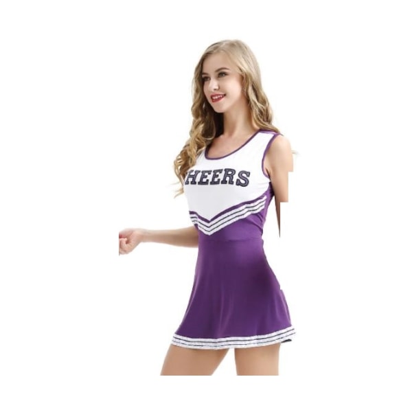 Puvut, Naisten, Cheerleading-asut (violetti XXL)
