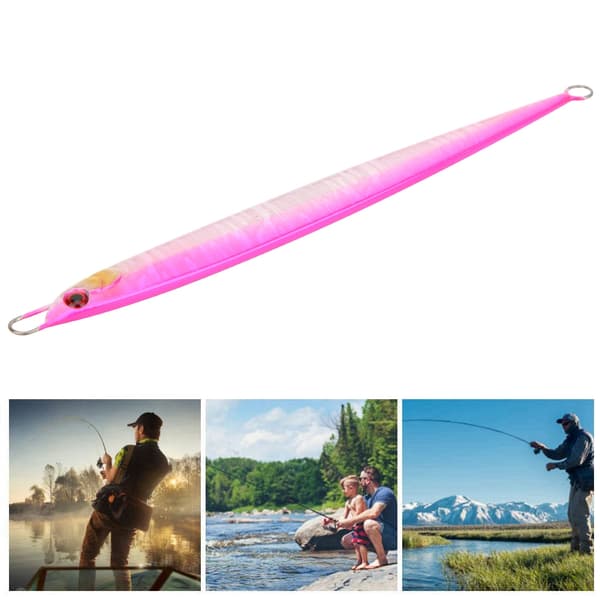 2 st Simuleringsfiskar Bete Fiskeutrustning Levande Simställning Rosa