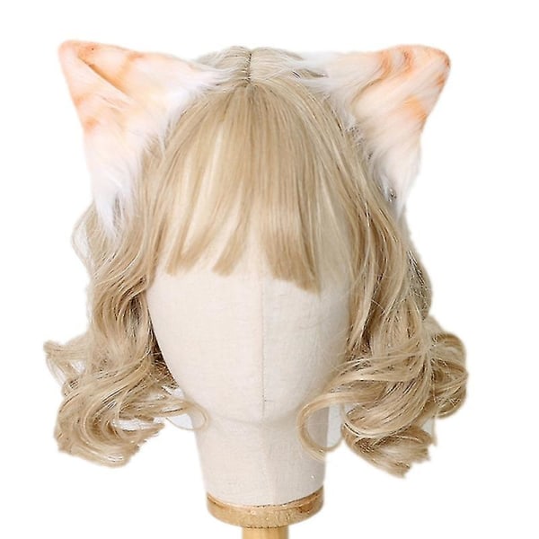 Lovely Cat Ear Shape Hairhoop No Slip Hair Barrettes For Children Multi Color C