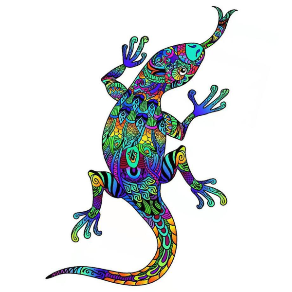 Format träplanepussel (A3 Gecko)