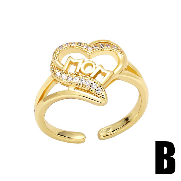 Ringpresent till mamma Zircon Vintage Modesmycken Ac8379 C