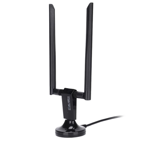 1200Mbps Lang Rækkevidde Dual Band Trådløs USB WiFi Adapter til PC Desktop