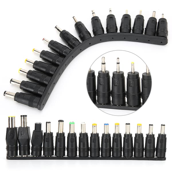 28 stk. 5,5x2,1 mm Universal Laptop Oplader Tip Hun Adapter