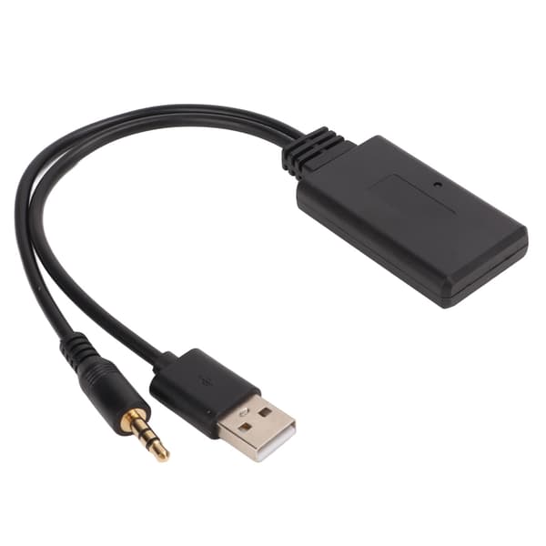 Universal Bluetooth 5.0 Mottaker Bil Stereo Audio Adapter USB Aux Kabel for Bil