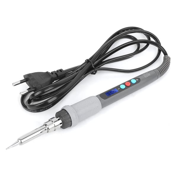 Digital Display Elektrisk Loddebolt EU Plugg 220V