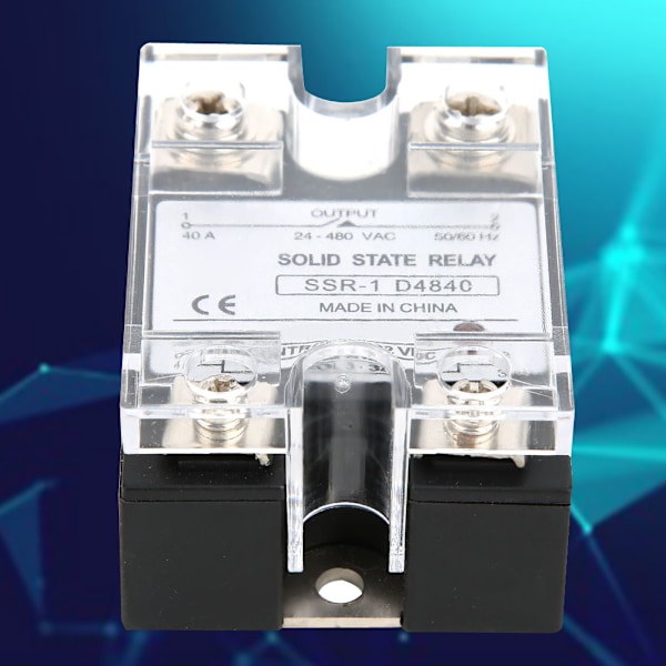 SSR 40A Solid State Relé Modul DC Kontroll AC 3 32VDC