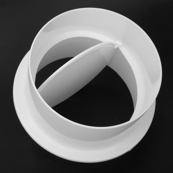 4 tommer ABS-plast kontraventil til udstødningsventilator ventilation