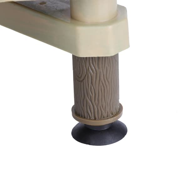 Flydende platform til krybdyr med rampe og stige, terrarium tank ornament