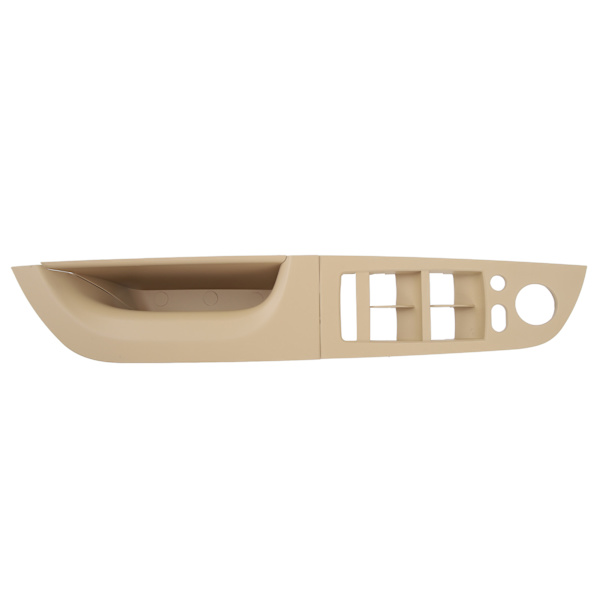 Vindusbryter Armlene Panel Førerside Dør Innerpanel for 3-serie E90 Sedan LCI 2009 til 2011 Beige