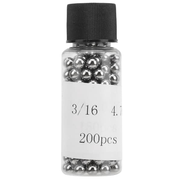 304 rostfria cykellagerkulor 200-pack 3/16 tum