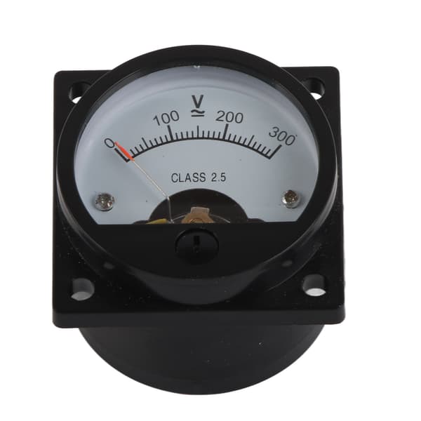 Precisionsrund voltmeter för noggrann AC-spänningsmätning (0-300V)