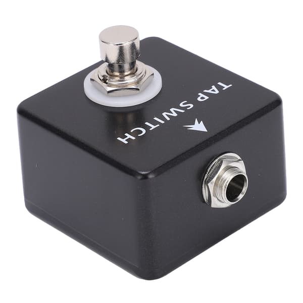 Gitarr Effekt Pedal Tap Fot Switch Footswitch Lås Fri Instrument Tillbehör Del