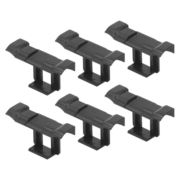 20-pack solpanel dräneringsklämma 35 mm ABS vattenledarklämma för utomhusbruk