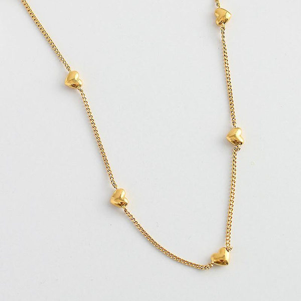 Kaulakoru Vintage Heart Stud Muotikorut Ac7100