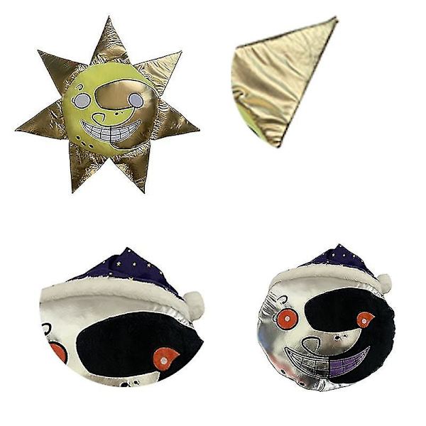Fnaf Security Breach Moondrop Sundrop Pehmo-nukketyynylelu täytettynä Do A