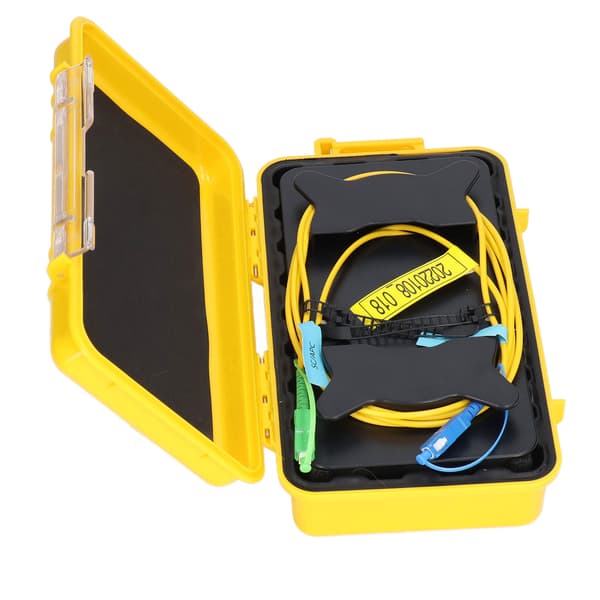 OTDR Startkabelbox Singlemode 500 Meter Fiber Optisk Död Zon Testverktygssats
