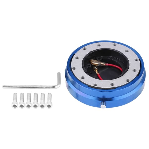 Universal Ratt Quick Release Hub Adapter Boss Kit for Racing Car Blå