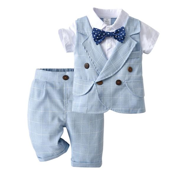 rutig gentleman tvådelad set size 110