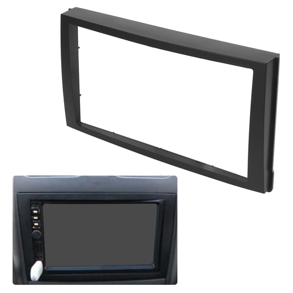 2 Din Facia Radio DVD Stereo Panel Dash Frame Kit Passer til Mazda MPV Premacy
