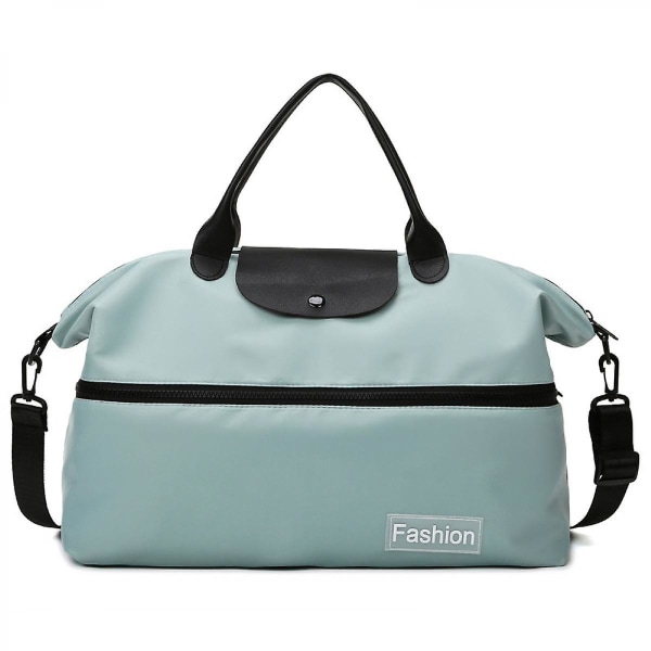 Resväska med stor kapacitet Vattentät sportväska Mode multifunktionell handväska Svart Blå