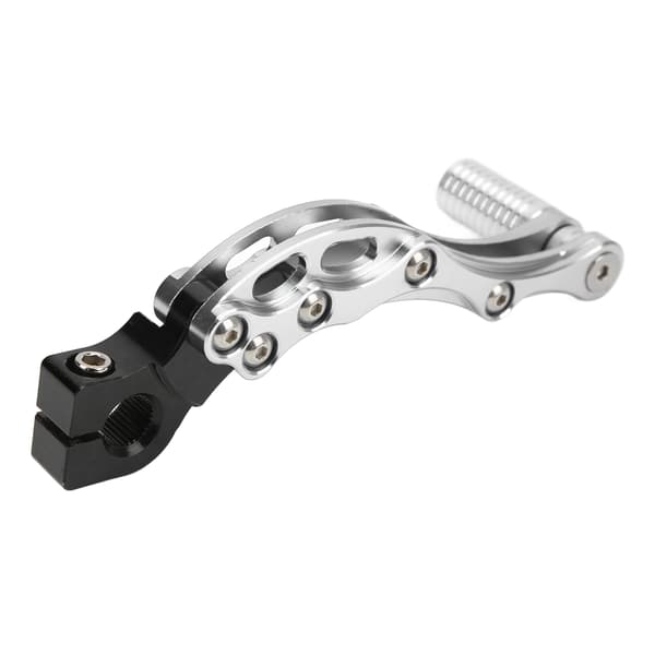 Högfast Aluminiumlegering Universal Motorcykel Scooter Stöd Silver