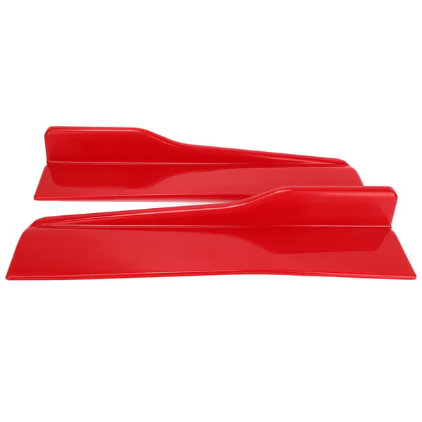 2 stk. bilsideskørt Anti-ridse Universal Winglets Diffuser Splitter til biler