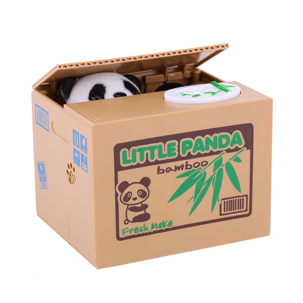 Panda Møntboks Automatisk Pengebesparende Sparegris