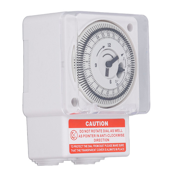 Mekanisk Timer 24 Timmar 15 Minuters Intervall Klocktyp Industritimer AC220V