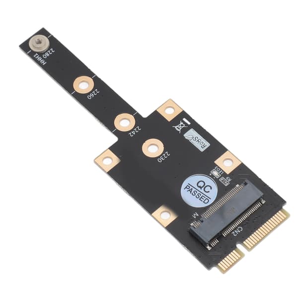 M2 NGFF NVME SSD Adapter Mini PCIE til M2 M Key Konverter til 2230 2242 2260 2280 SSD