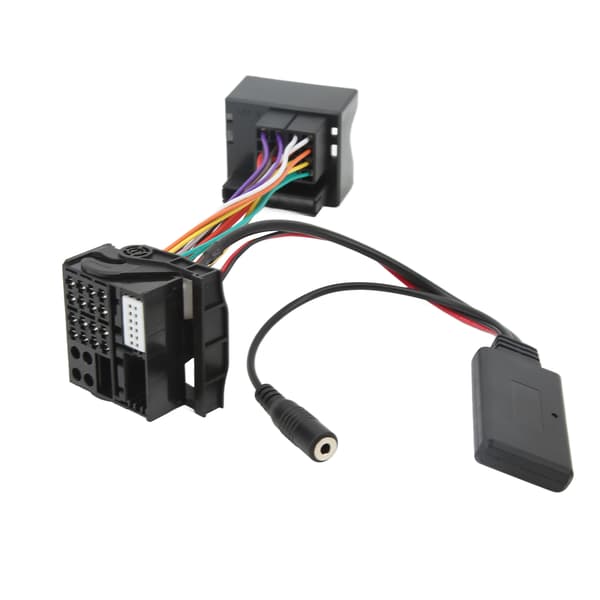 Bil Bluetooth 5.0 AUX Adapter med Håndfri Mikrofon til RCD310 RCD510 RNS310 RNS315 RNS510