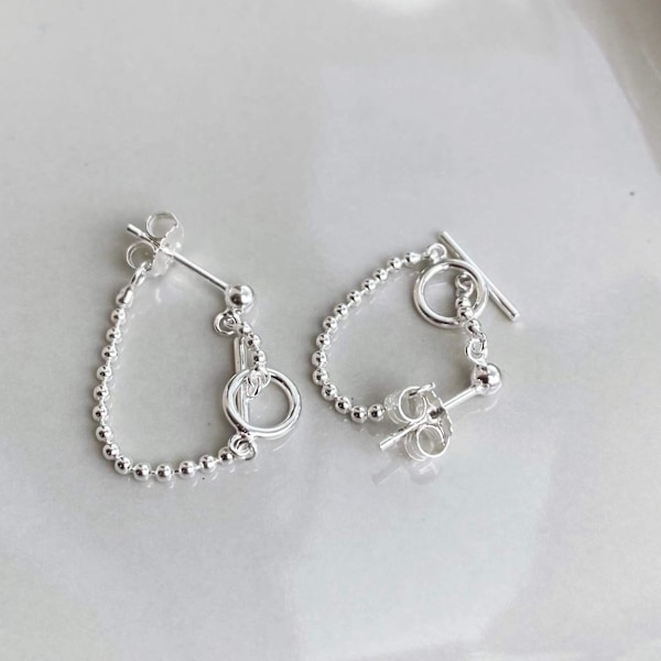 Örhänge Pärlor Silver Modesmycken Ac5166