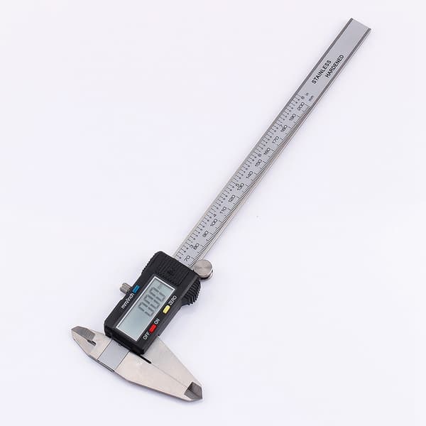 LCD Digital Skyvelære 0-200mm Rustfritt Stål Elektronisk Mikrometer Måleverktøy