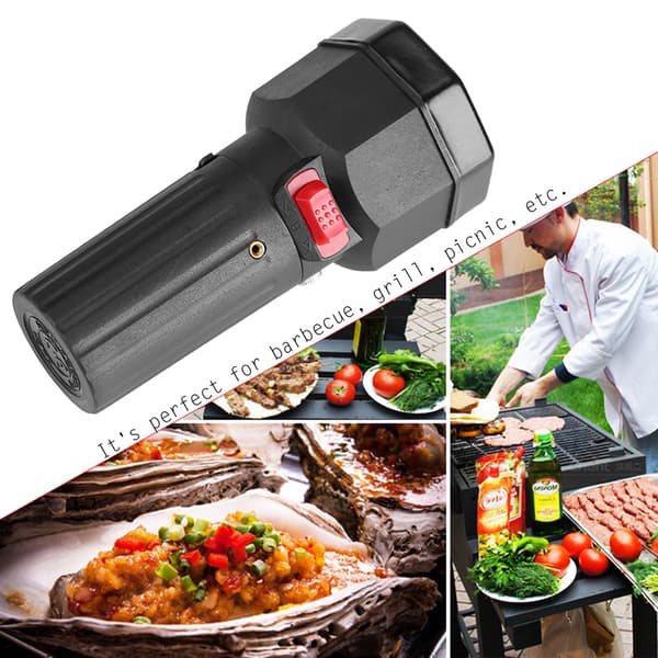 5V Solid Konstruktion Grill Rotator Motor BBQ Hållare USB Boost Kabel
