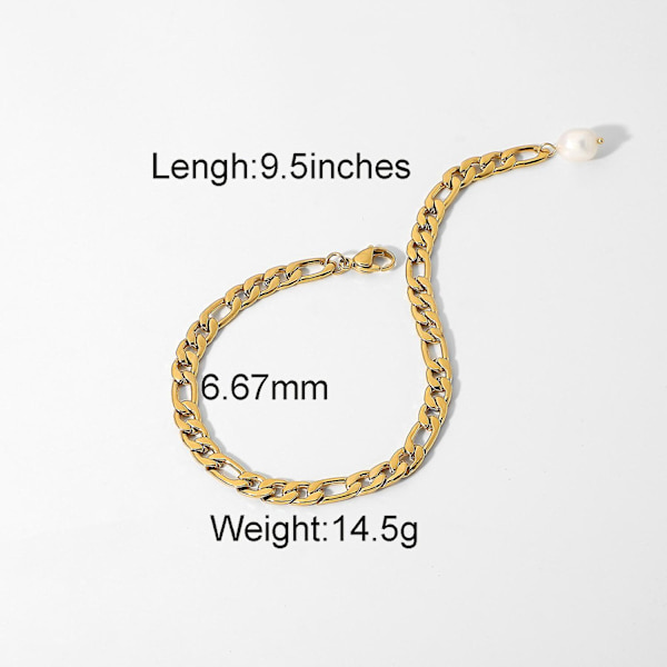 Armband Pearl Daily Outfit Metallic Element B1462