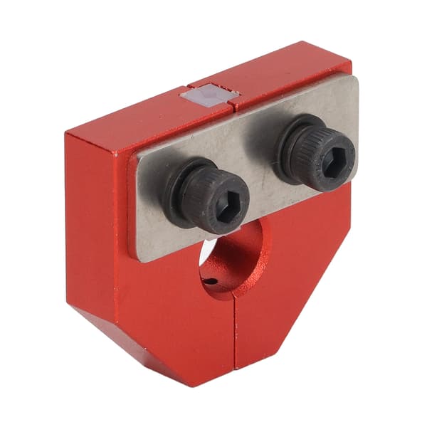 1,75 mm filamentsveisesensor i aluminiumslegering rød for 3D-printer
