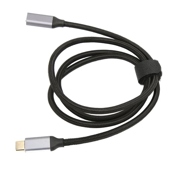 USB C Forlængerkabel 10Gbps Data Synkronisering 100W Strøm 4K 60Hz Video Output E Marker Chip 1m