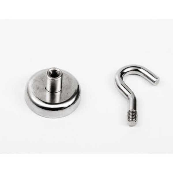 Magneettikoukku, vahva magneetti, raskaaseen käyttöön tarkoitettu kattoristeilykoukku, 4 kpl magneettikoukku