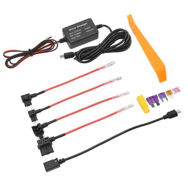 12V 30V till 5V Lågspänningsskydd Hardwire Kit för Dash Cam GPS Navigator