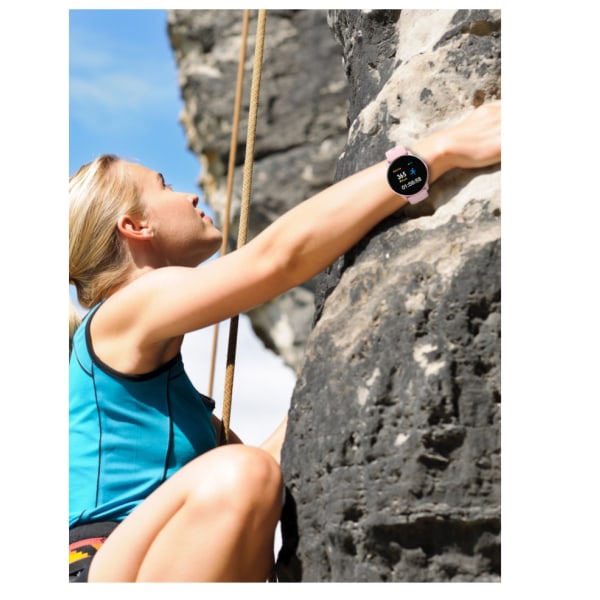 smart watch träning puls blodtryck blod syre (rosa),